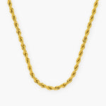 5MM CLEAN ROPE CHAIN - 18K GOLD