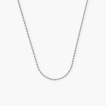 2MM CLEAN ROPE CHAIN - SILVER